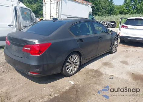 2016 Acura Rlx Advance Package z USA, uszkodzony, nr VIN JH4KC1F93GC001680